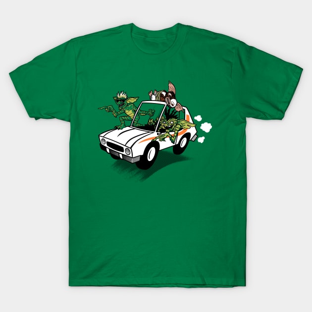 Gremlins in a Gremlin T-Shirt by GiMETZCO!